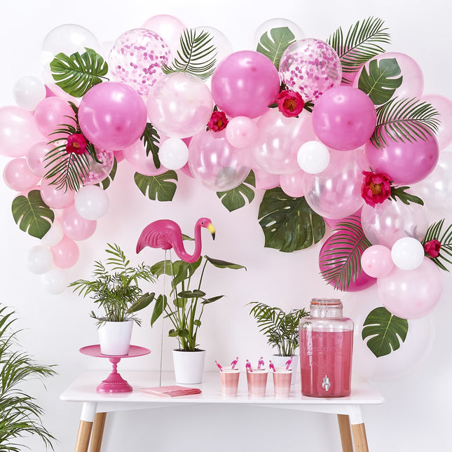 Set DIY Arco de Globo Rosa