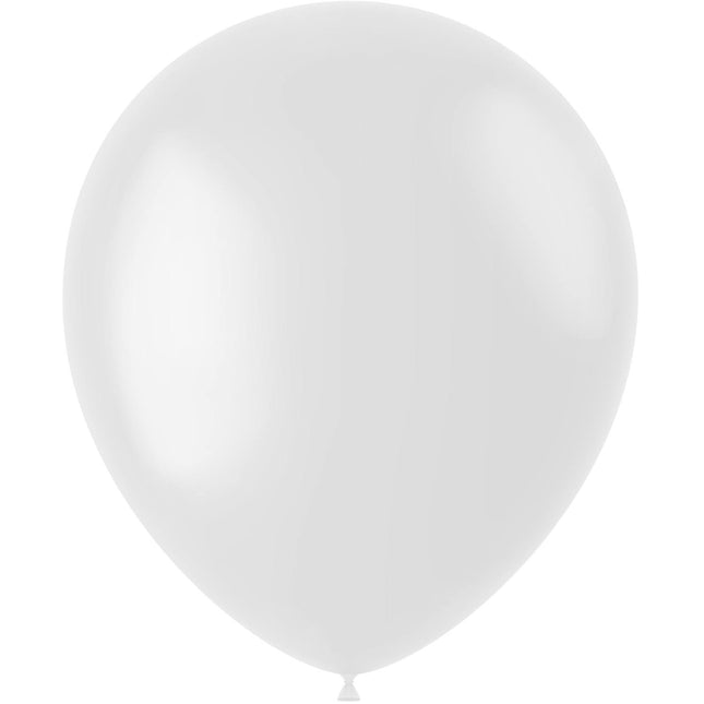 Globos Blancos Coco Blanco 33cm 100pcs