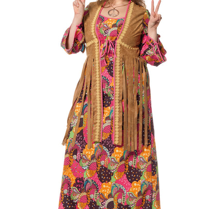 Vestido Hippie Largo de Colores