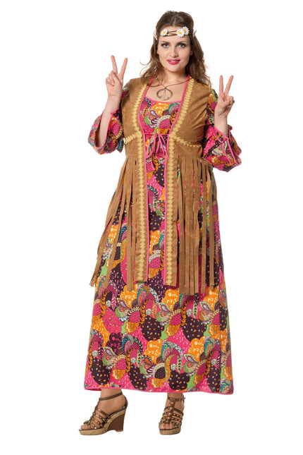 Vestido Hippie Largo de Colores