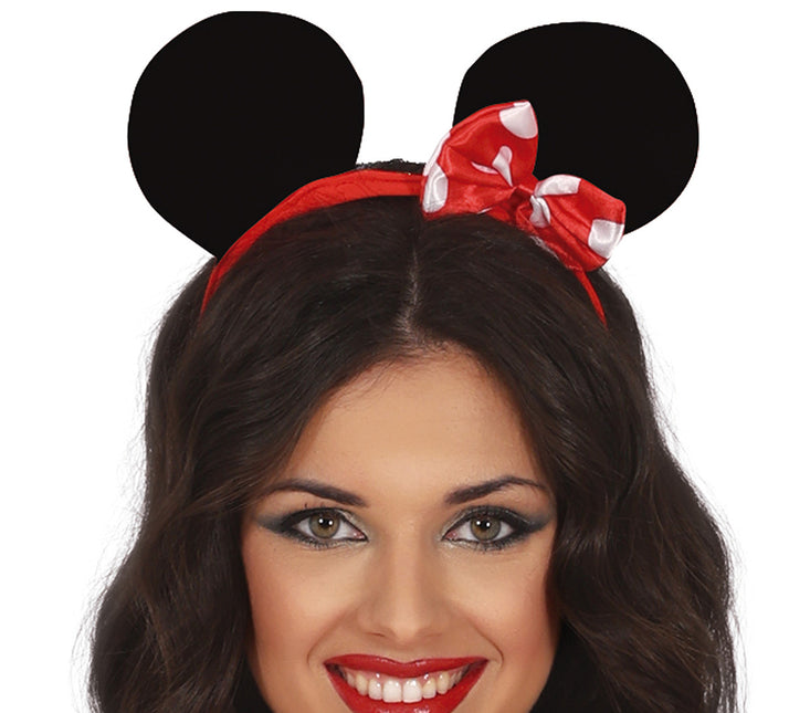 Disfraz de Minnie Mouse Rojo Blanco Mujer