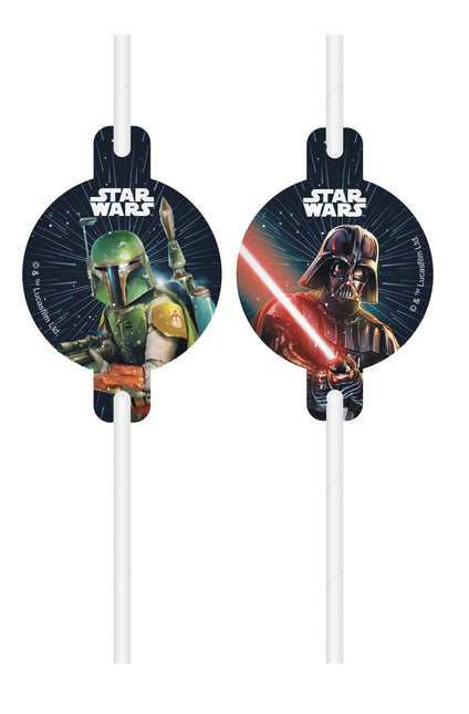 Star Wars Pajitas Galaxia 4pcs