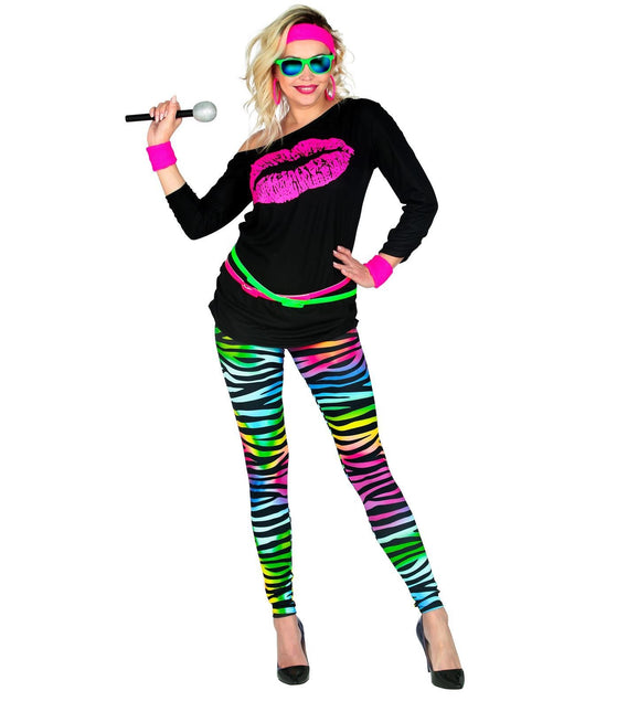 Legging Neon 80S Mujer