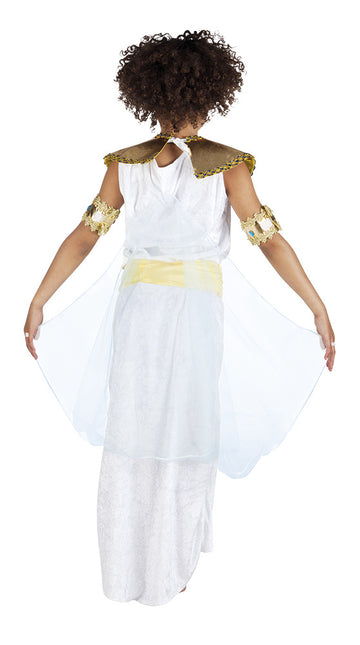 Disfraz de Cleopatra Infantil Blanco