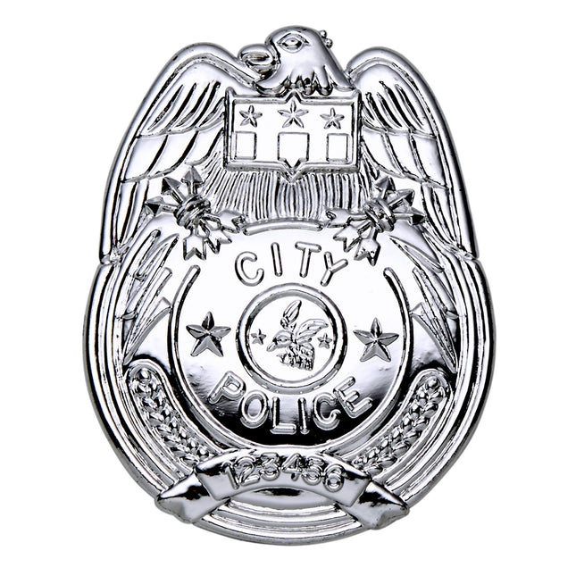 Insignia de Policía Plata