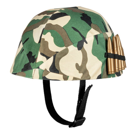 Casco Militar Infantil Ajustable