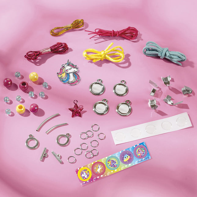 Set para hacer joyas de unicornio