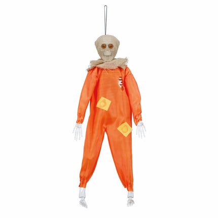 Adorno Colgante Halloween Esqueleto Espantapájaros 40cm