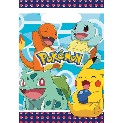 Pokemon Bolsas Compartidas 23.4cm 8pcs