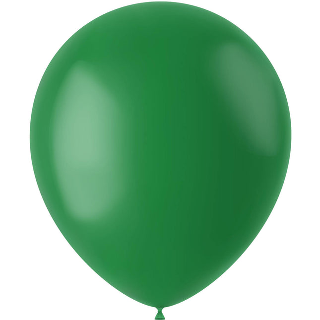 Globos Verde Pino 33cm 10pcs