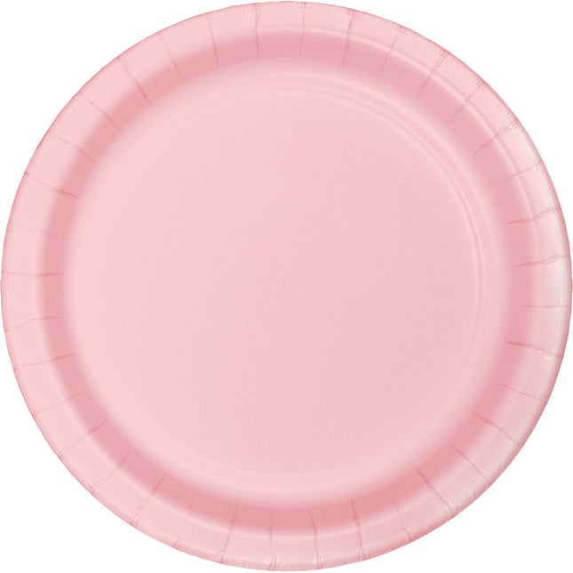 Platos Rosa Claro 23cm 24uds