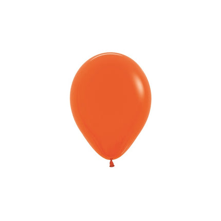 Globos Naranja 12cm 50uds