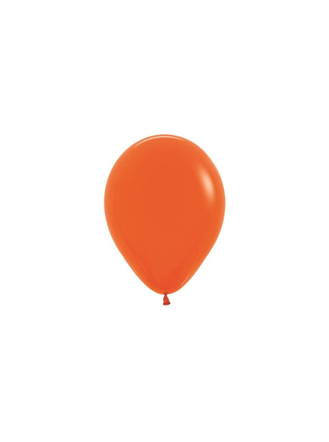 Globos Naranja 12cm 50uds