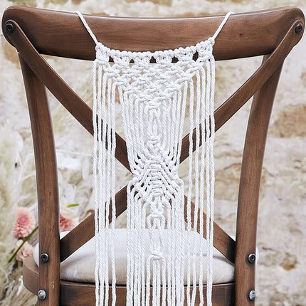 Silla Decoración Macrame 65cm 2pcs