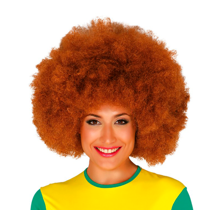 Afro castaño