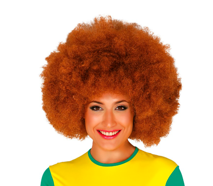 Afro castaño