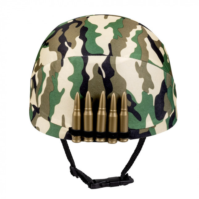 Casco militar ajustable