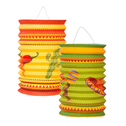 Farolillos Mexicanos Fiesta 16cm 2pcs