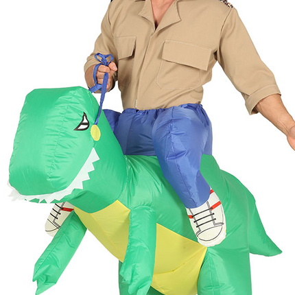 Disfraz de Dinosaurio Hinchable Carry Me