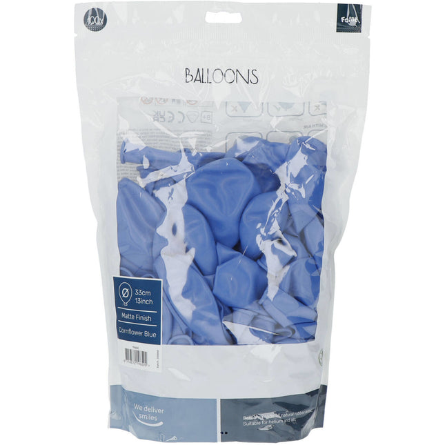 Globos Lavanda Azul aciano 33cm 100pcs