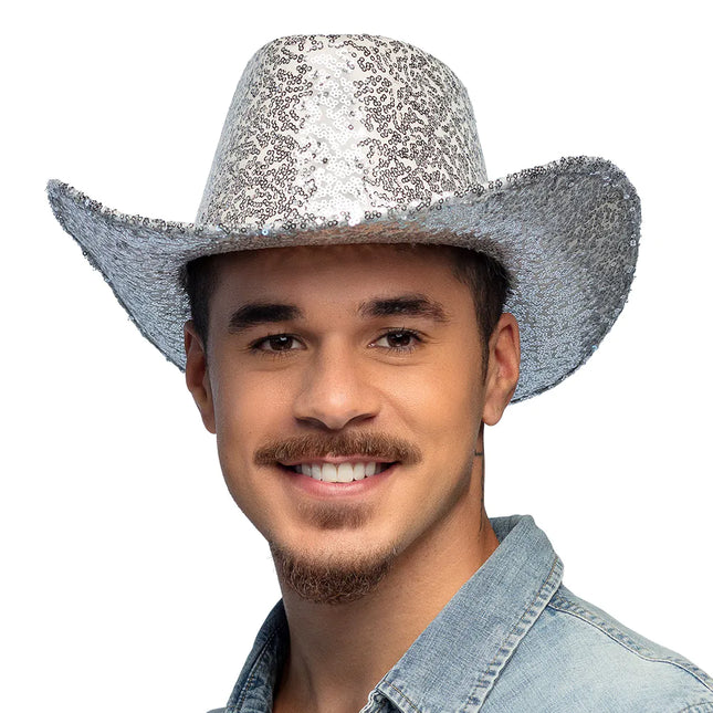 Sombrero Vaquero Plata