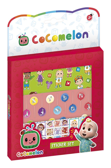 Set de pegatinas Cocomelón