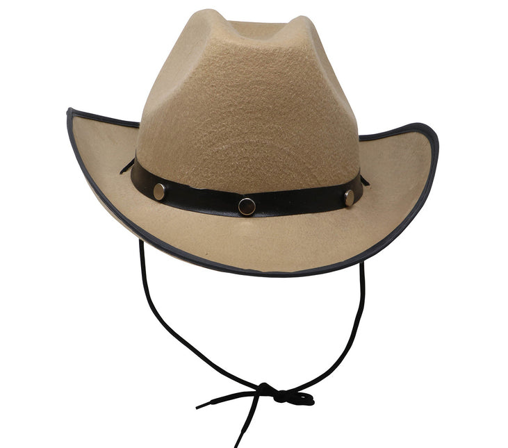 Sombrero de vaquero marrón claro