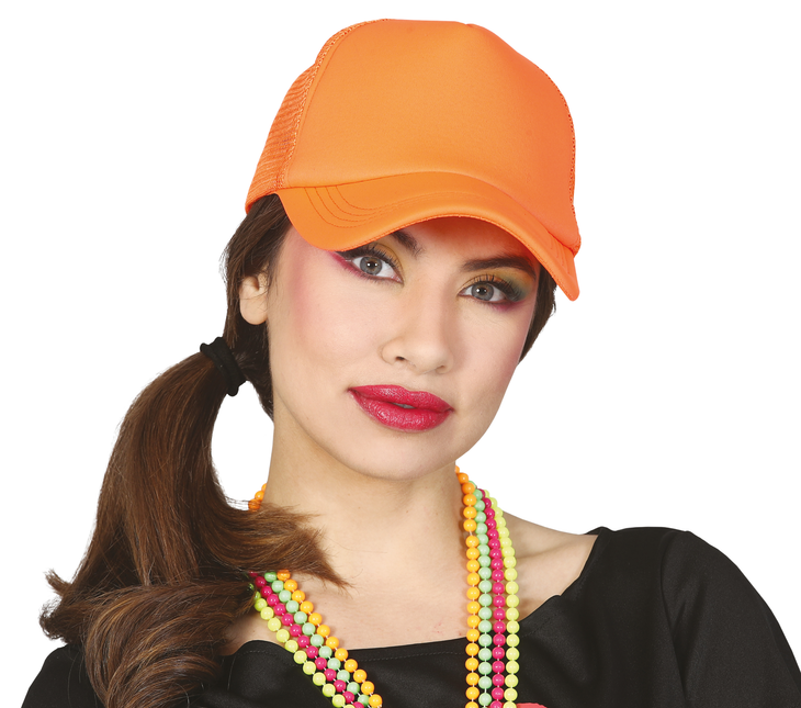 Gorra Naranja Neón