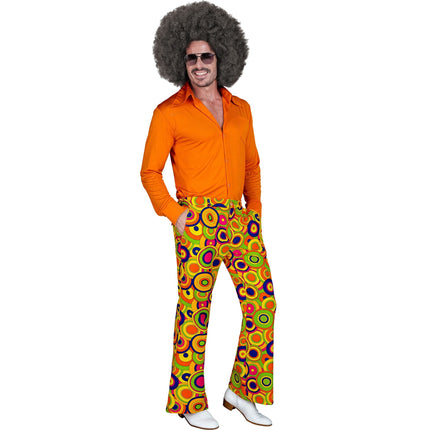 Pantalones Disco 70S Hombre