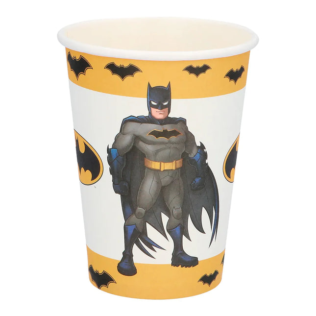 Tazas Batman 255 ml 8 uds.