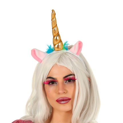 Tiara Unicornio Oro