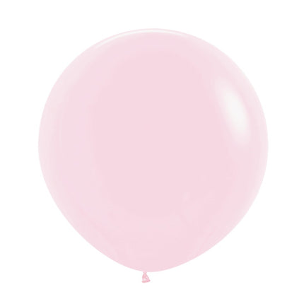 Globos Rosa Mate Pastel 61cm 10pcs