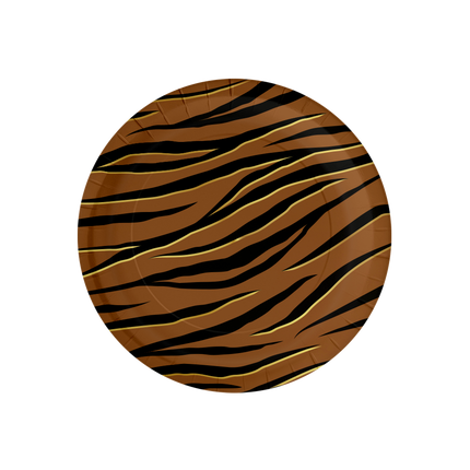 Platos Tigre 23cm 8ud