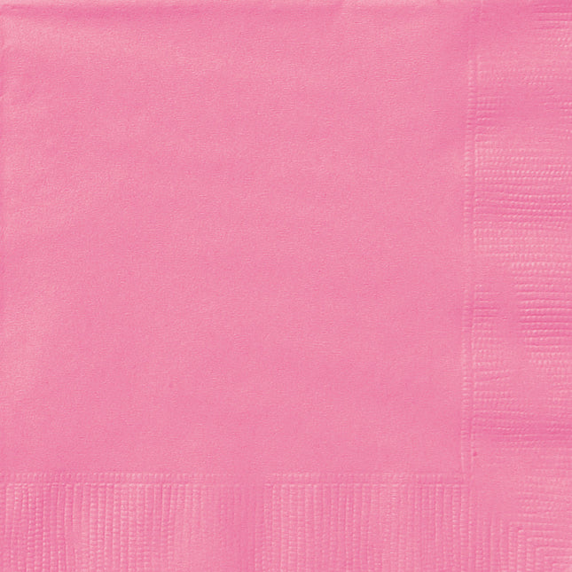 Servilletas Rosa 33cm 50ud