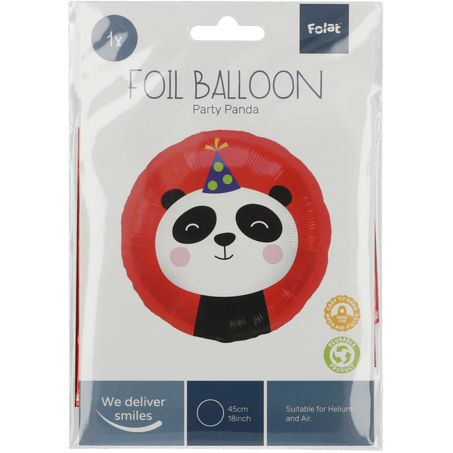 Globo de Helio Panda Vacío 45cm