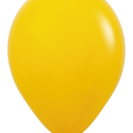 Globos Miel Amarillo 30cm 50pcs