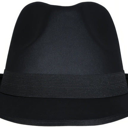 Gorro Gangster Negro Con Banda