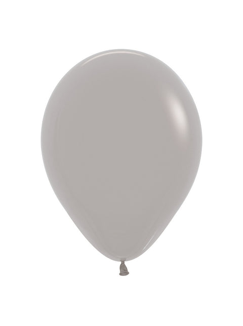 Globos Grises 23cm 50uds