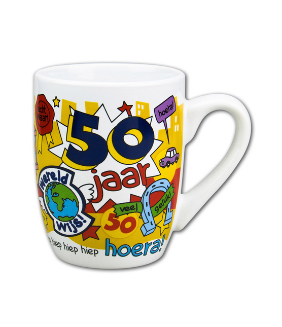 Taza 50 Años Hombre 12cm