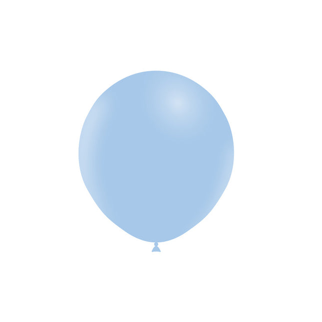 Globos Azules Pastel 45cm 25pcs