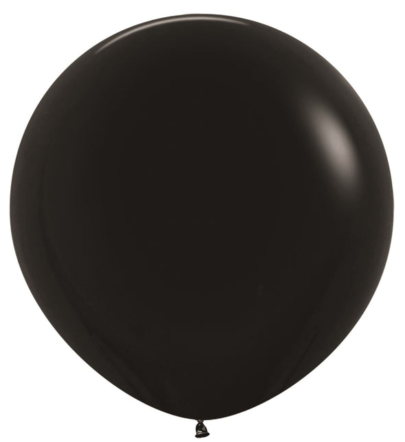 Globos Negro 91cm 10pcs