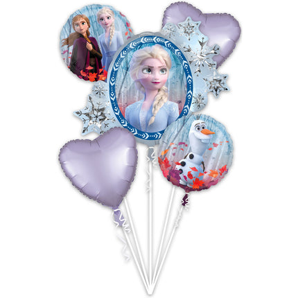 Frozen 2 Juego de globos de helio 5 piezas vacío