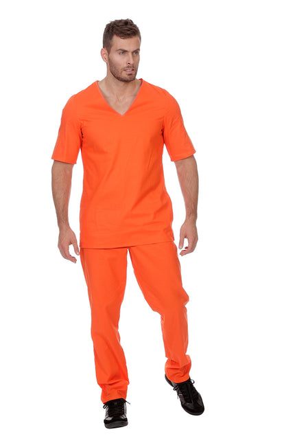 Traje de villano Naranja Luxe