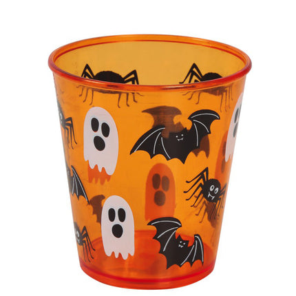 Vaso Halloween Naranja 10cm