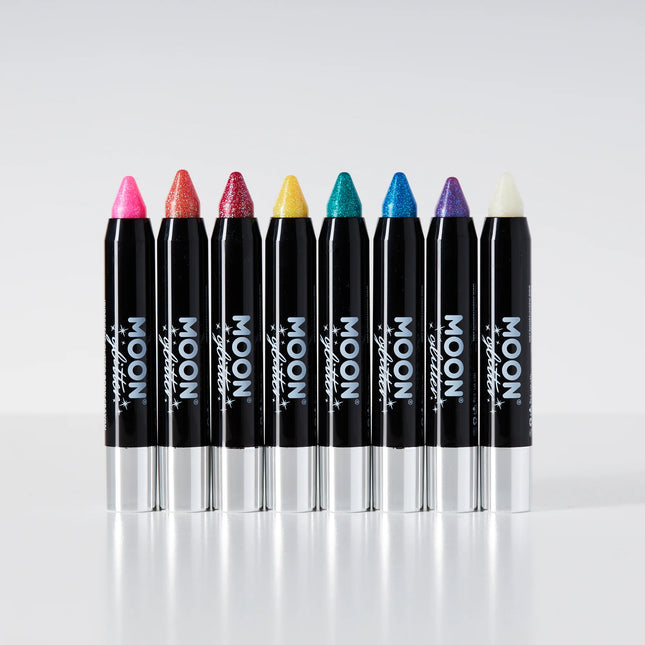 Moon Glitter Iridescent Body Crayons Rosa 3.2g