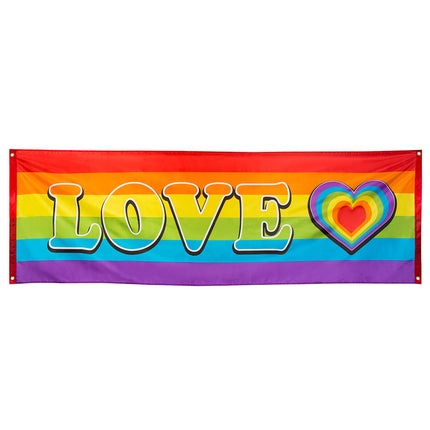 Bandera arco iris XL 2,2 m