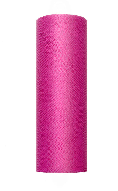 Rollo Tul Fucsia 15cm 9m