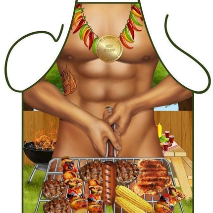 Delantal Barbecue Man