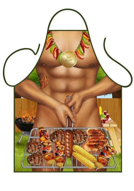 Delantal Barbecue Man