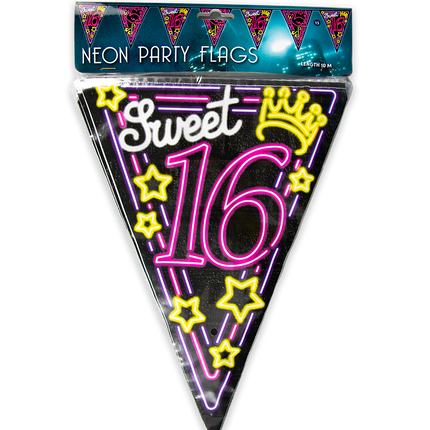 Guirnaldas 16 años Sweet 16 Neon 10m